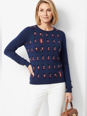 Talbot’s London inspired Royal blue 🌸spring Sweater size Large 🌺